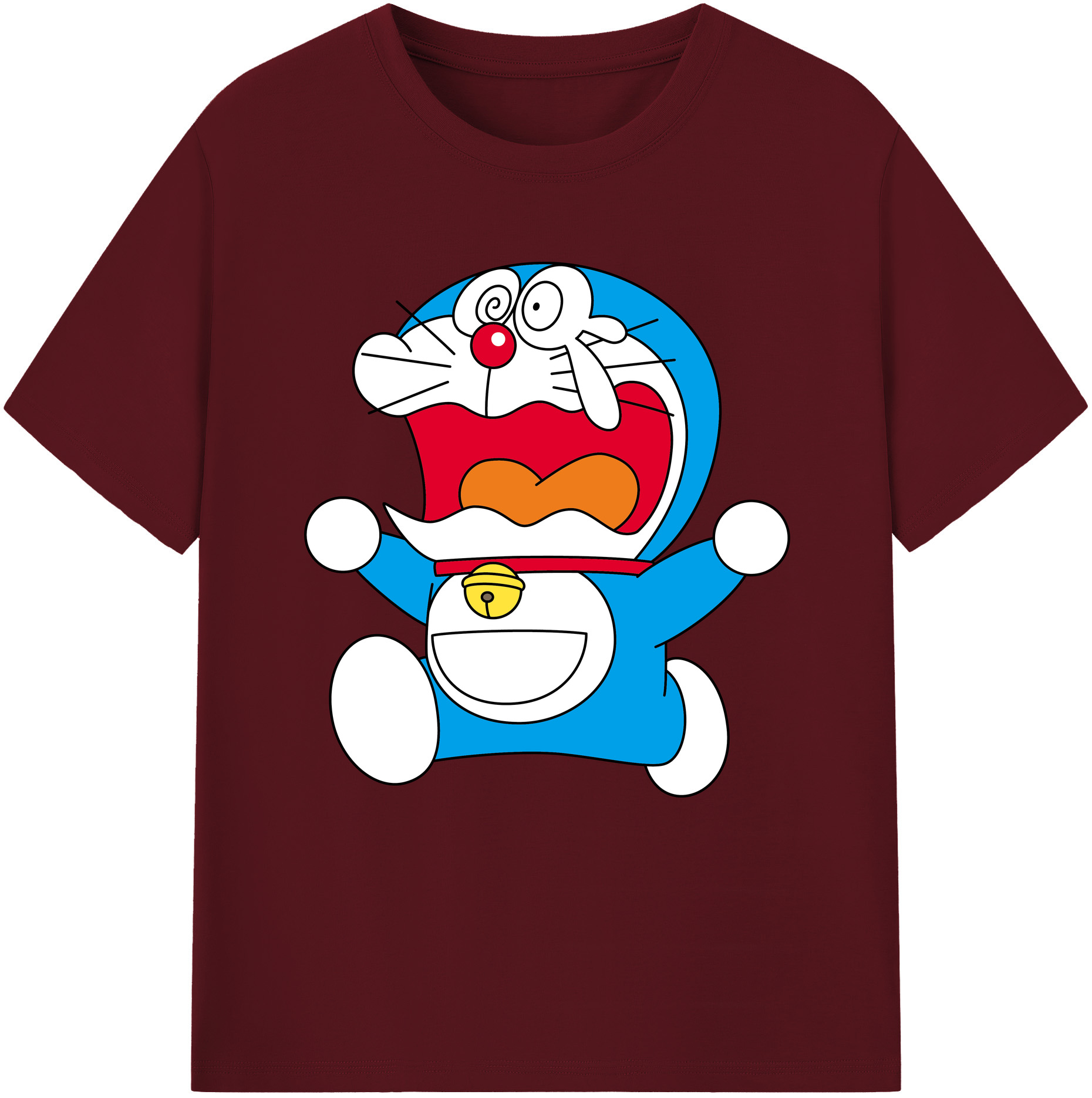 （画像用） ドラえもん Doraemon 綿100％半袖Tシャツ（フロントプリント）